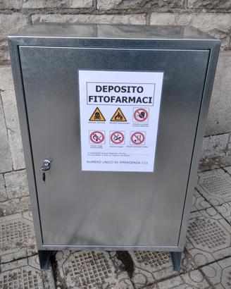 Armadio deposito fitofarmaci