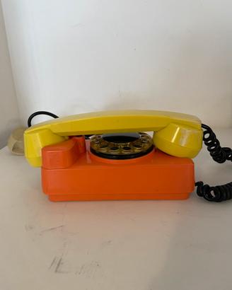 TELEFONO VINTAGE MARCHETTI ROMA BICOLORE DESIGN