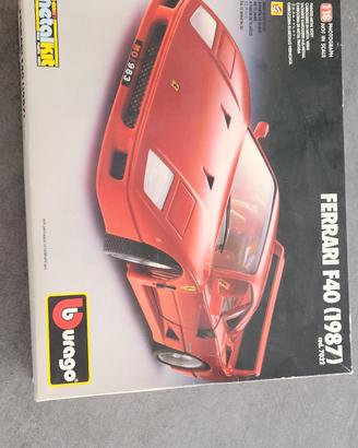 Ferrari F40 Metal Kit Bburago 1/18 Cod.7032