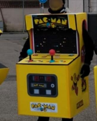 costume carnevale PAC Man 