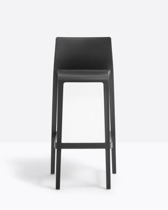 Sgabello alto in plastica