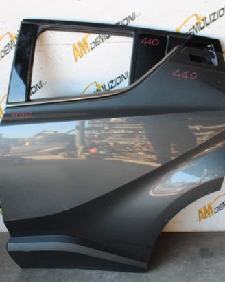 PORTIERA PORTA POSTERIORE SX SINISTRA TOYOTA C-HR