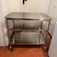 carrello acciaio 