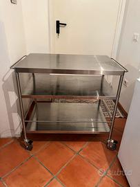 carrello acciaio 