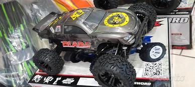 RH1011MILITARY THOR Mega Truck 1:10 telaio in Meta