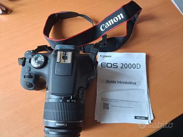 Canon EOS 2000D + Obiettivo 18-55mm IS II