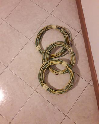 Cavo elettrico terra giallo verde
