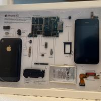 Quadro iPhone 3G scomposto