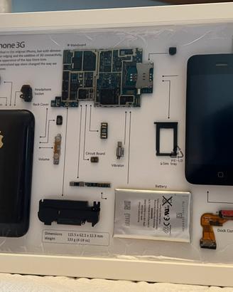 Quadro iPhone 3G scomposto