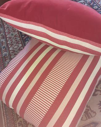 Cuscini Velluto Rosso