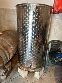 Botte acciaio inox per vino - 500L