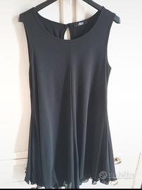 Vestito Akè elegante nero donna