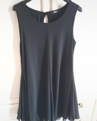 Vestito Akè elegante nero donna