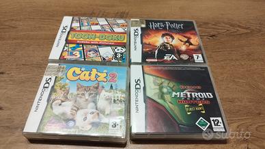 Lotto 4 giochi Nintendo DS 