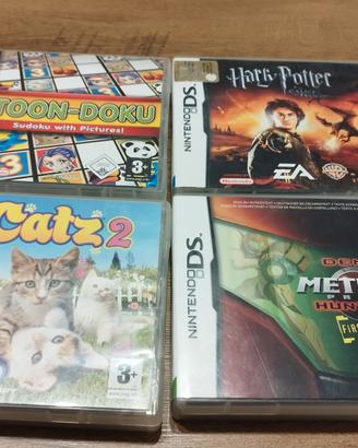 Lotto 4 giochi Nintendo DS 
