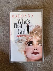 Musicassetta Madonna Who’s that Girl 1987
