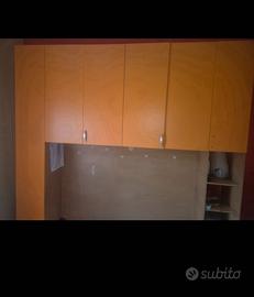 armadio stanzetta a ponte 