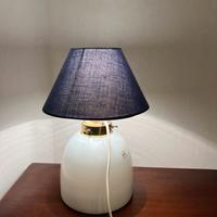 Coppia di lampada vintage in vetro soffiato IVV