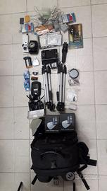 ZAINO, CAVALLETTO, RIFLESSE, COMPAC FLASH ECC...