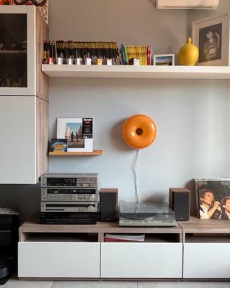 Pensili IKEA BESTÅ + mensole LACK