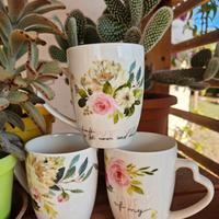 Set di 3 tazze yasmine