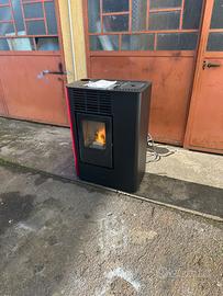 Stufa pellet SLIM  9,3 kW marca PUNTO FUOCO 🔥