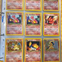 Lotto Carte Pokemon, set base prima edizione