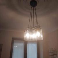 lampadario stile industrial 