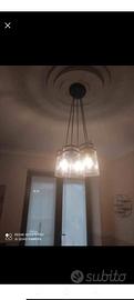 lampadario stile industrial 