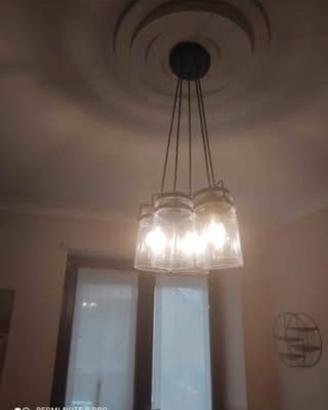 lampadario stile industrial 