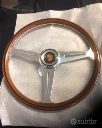 Volante in legno 39 cm auto d'epoca