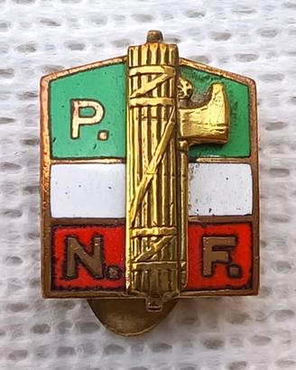 Distintivo fascista del PNF mod. 1927 di 1' tipo