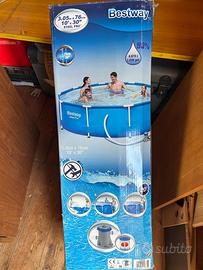 Piscina Bestway 305 + filtro a sabbia e scaletta