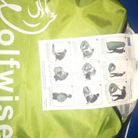 tendina da campeggio con montaggio automatico 