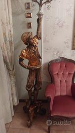 Candelabro puantana "Moro di Venezia" vintage