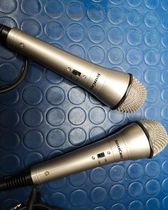 2 microfoni dinamici per karaoke SILVERCREST