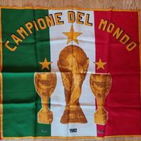 Bandiera italia campione del mondo 1982 rara