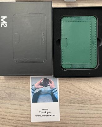 Portafogli Moero M2 MagSafe RFID Nuovo – Mai Usato