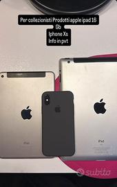 Iphone Xs 64Gb e 2 ipad vecchia gen
