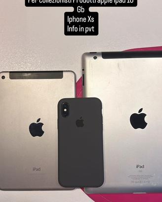 Iphone Xs 64Gb e 2 ipad vecchia gen