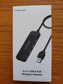 HUB USB 4 porte, Lemorele