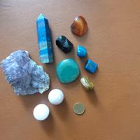 bundle pietre miste, burattate, grezze e lavorate