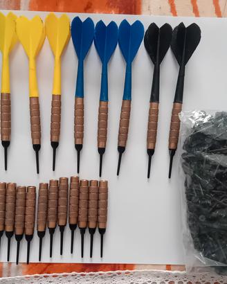 4 set – Sottobicchieri con freccette – gioco pub, papà, fratello