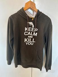 Felpa con cappuccio taglia M