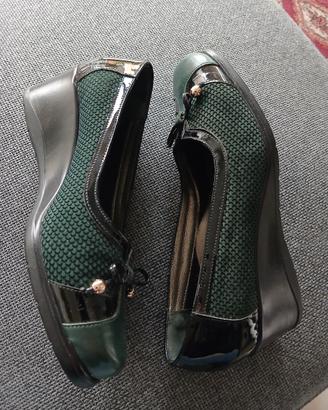 scarpe da donna misura 37 con zeppa