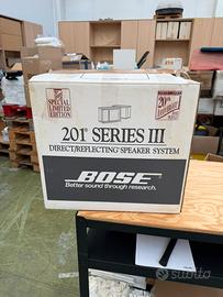 Casse Bose 201 Series III - Edizione Limitata 20°