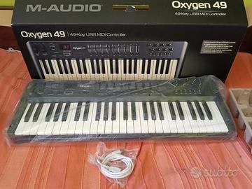 tastiera midi m-audio Oxigen49 