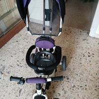 triciclo passeggino Homcom