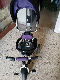 triciclo passeggino Homcom