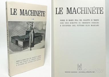 LE MACHINÉTE. POESIE DI MARCO POLA